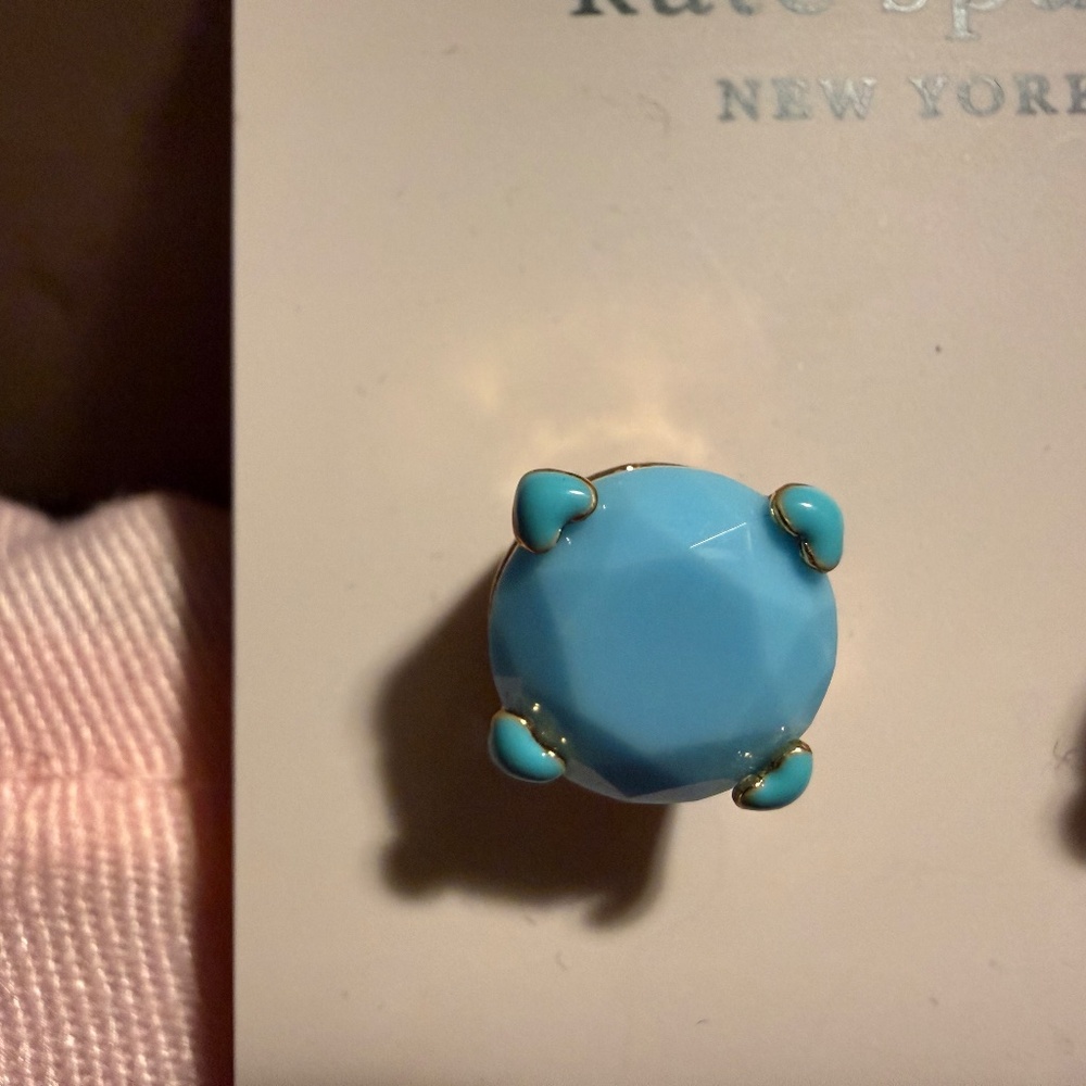 Kate Spade turquoise earrings - Picture 4 of 7